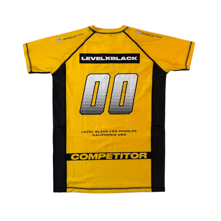 LBXX Competitor Yellow Rash Guard