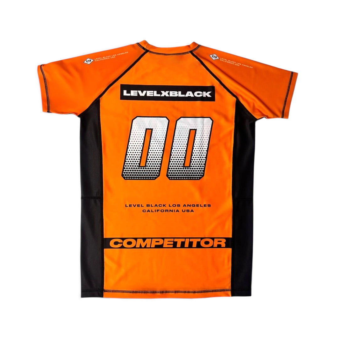 LBXX Competitor Orange Rash Guard
