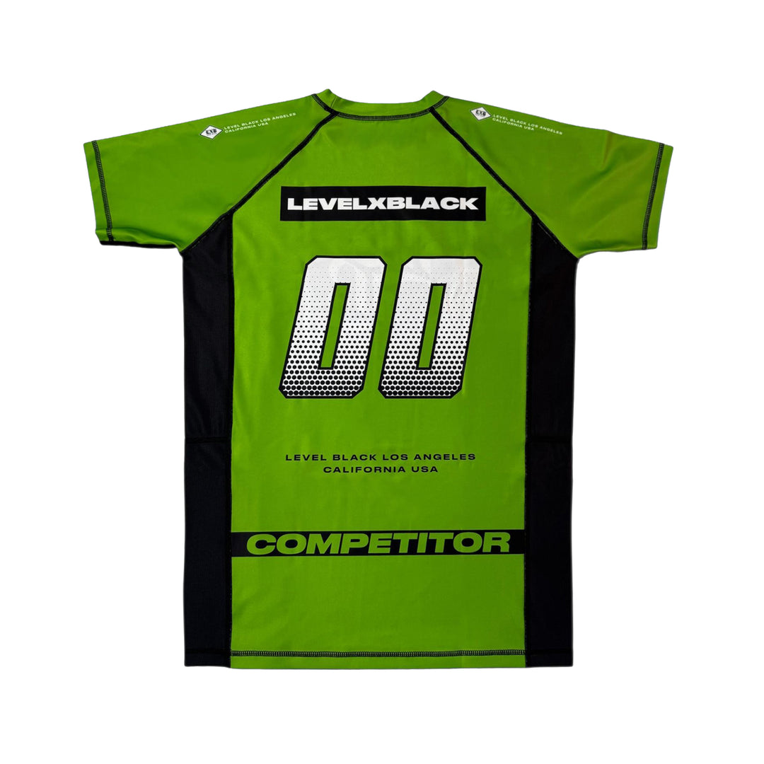 LBXX Competitor Green Rash Guard