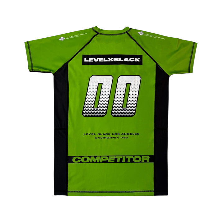 LBXX Competitor Green Rash Guard