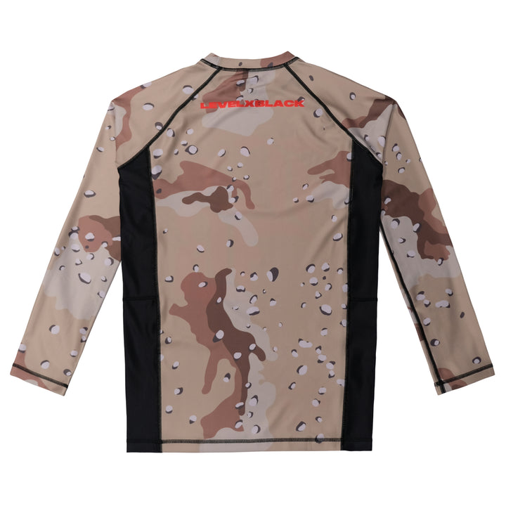Desert Camo Competitor LS Rash Guard