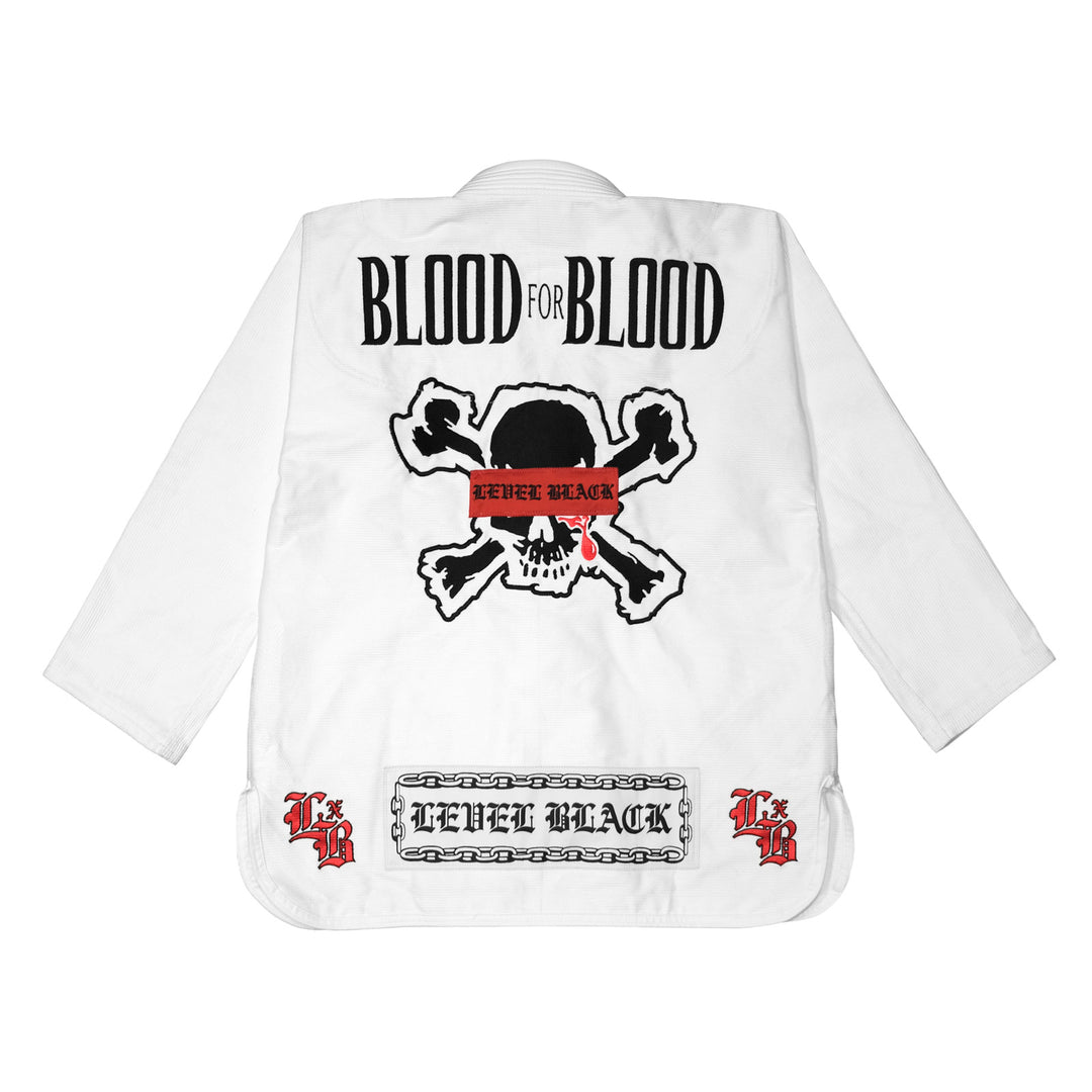 Blood For Blood White Kimono
