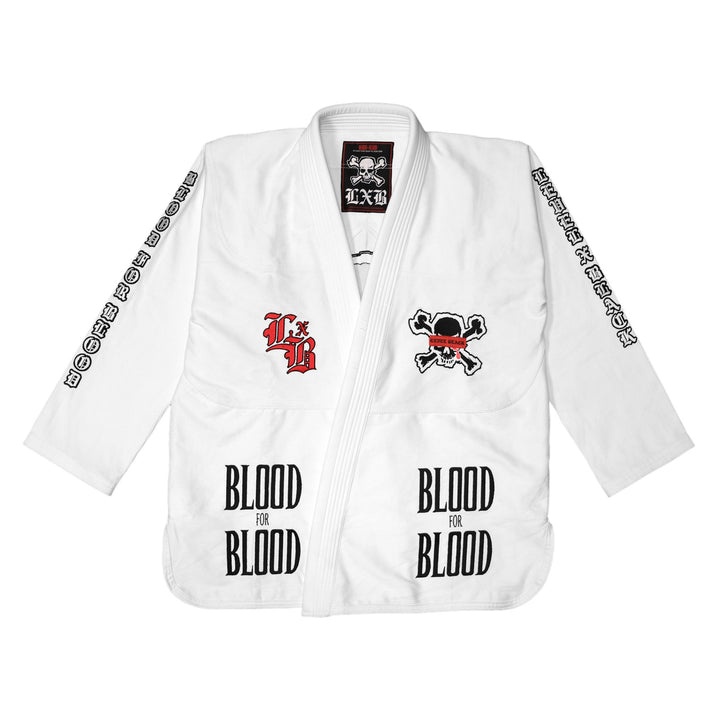Blood For Blood White Kimono