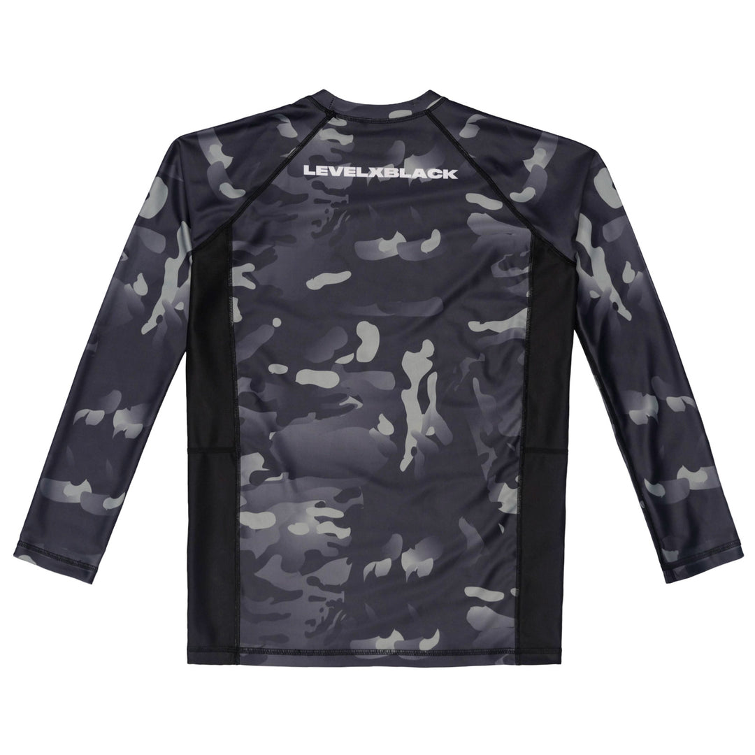 Moonlight Camo Competitor LS Rash Guard