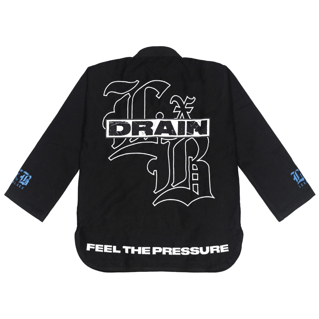 Drain Black Kimono