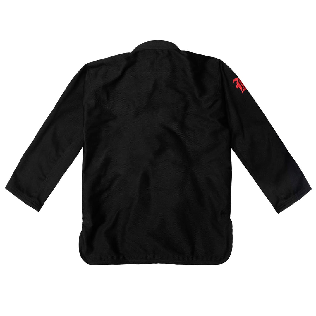 Pink Leopard Competitor Black Kimono
