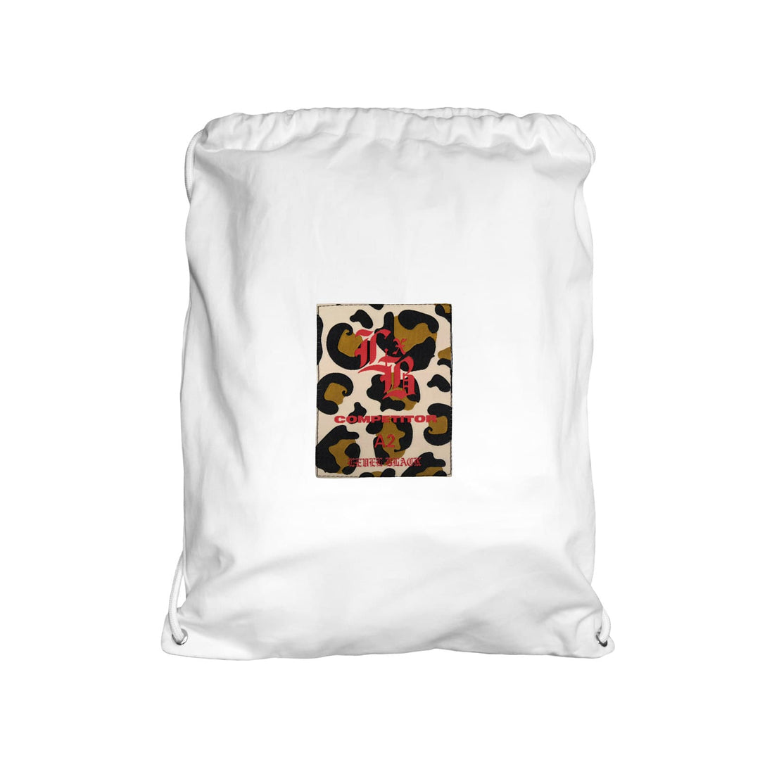 Pink Leopard Competitor White Kimono