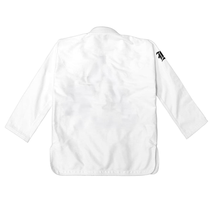 Pink Leopard Competitor White Kimono