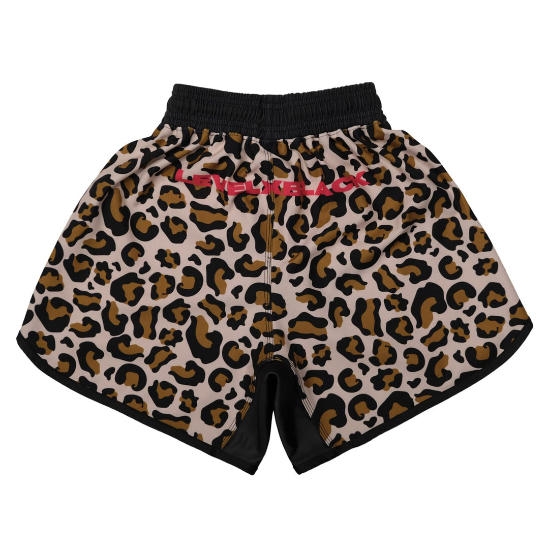 Pink Leopard Competitor Training Shorts