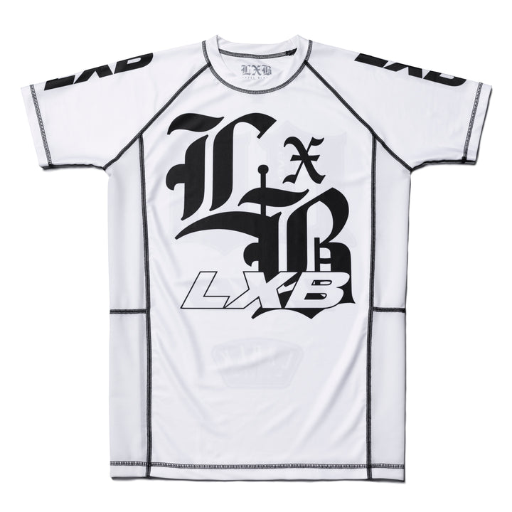 Speed Kills White Rash Guard
