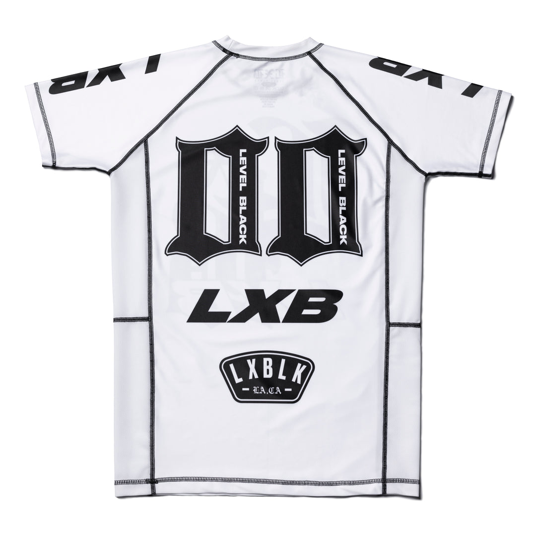 Speed Kills White Rash Guard