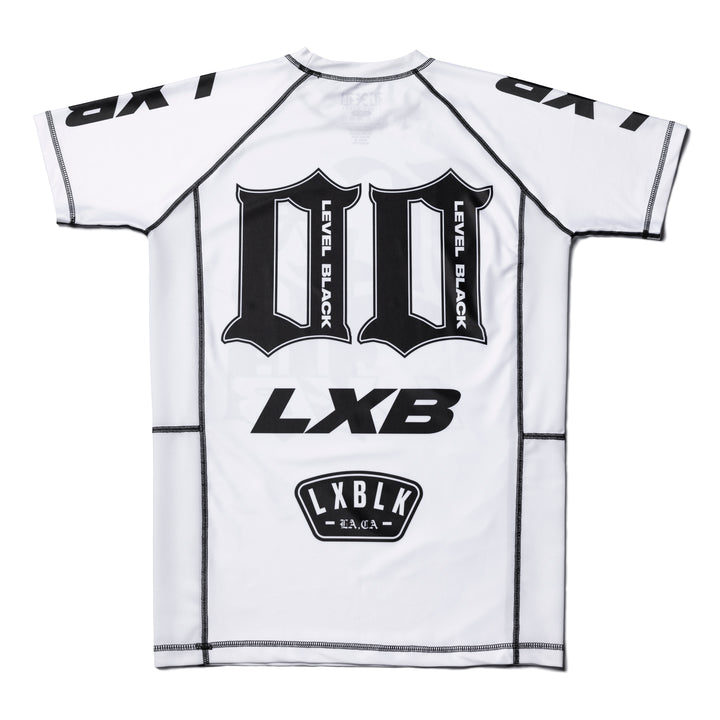 Speed Kills White Rash Guard