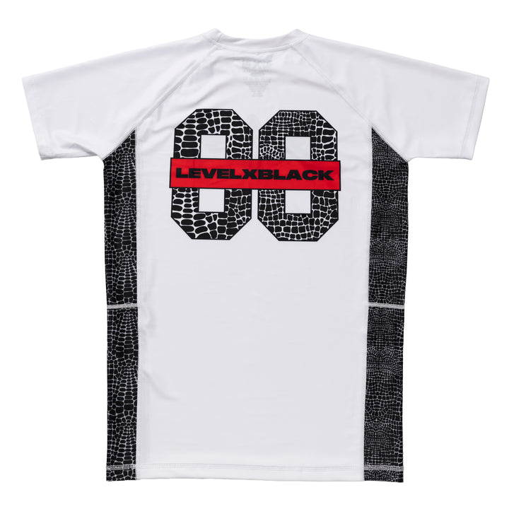 Gothic Serpent White Rash Guard