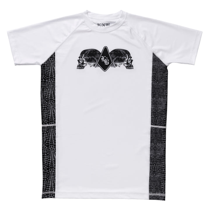 Gothic Serpent White Rash Guard