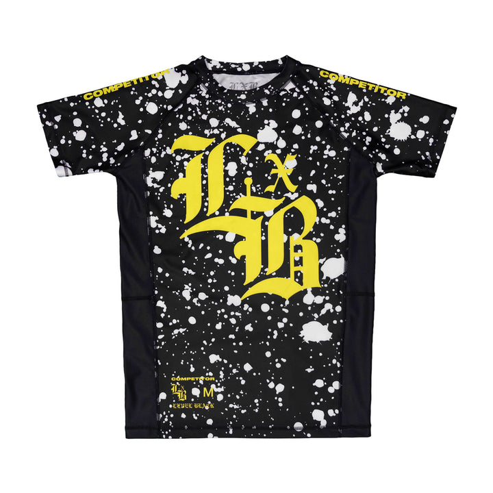 Neon Splatter Competitor Rash Guard