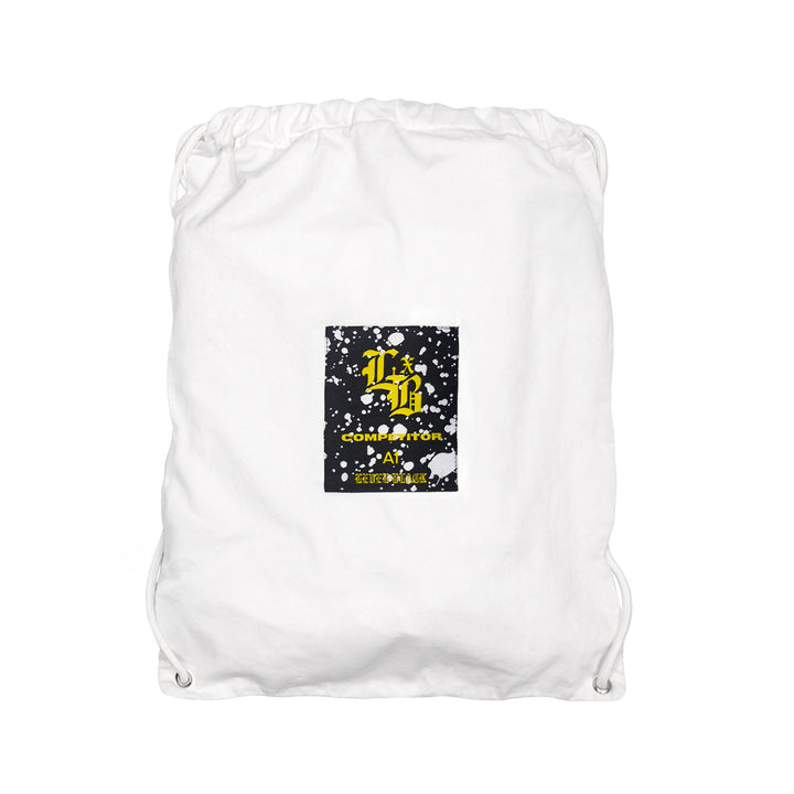 Neon Splatter Competitor White Kimono