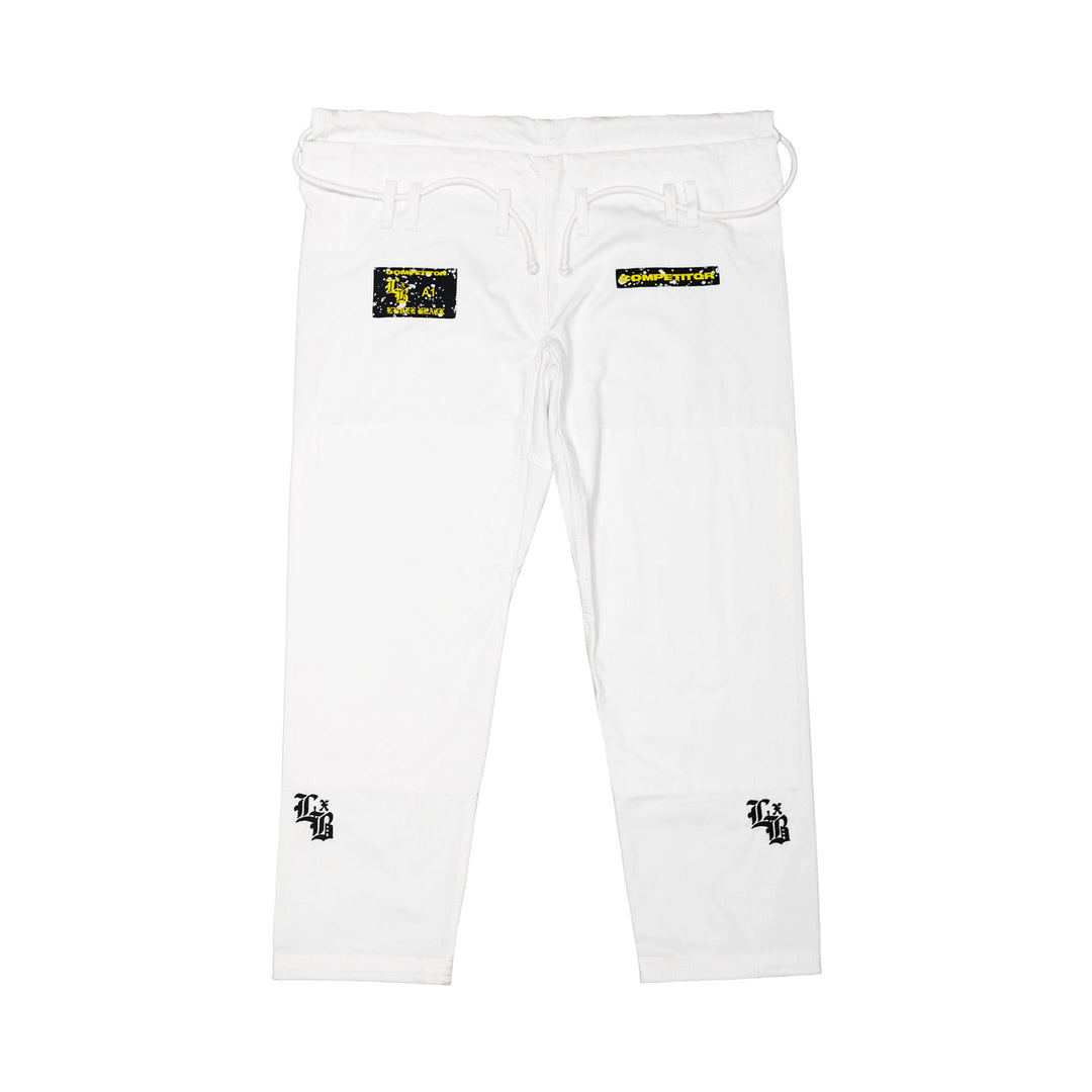 Neon Splatter Competitor White Kimono