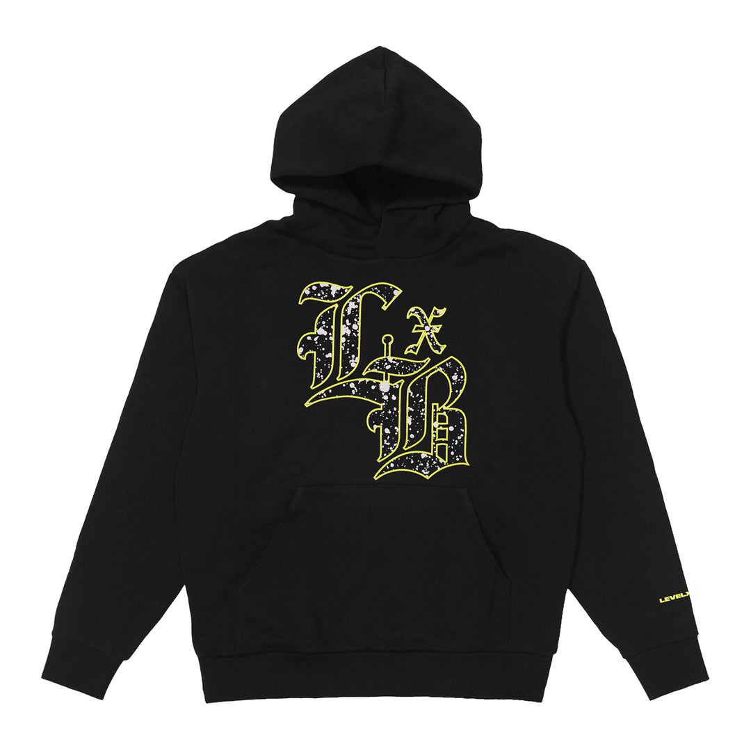 Neon Splatter Competitor Ultra Premium Hoodie