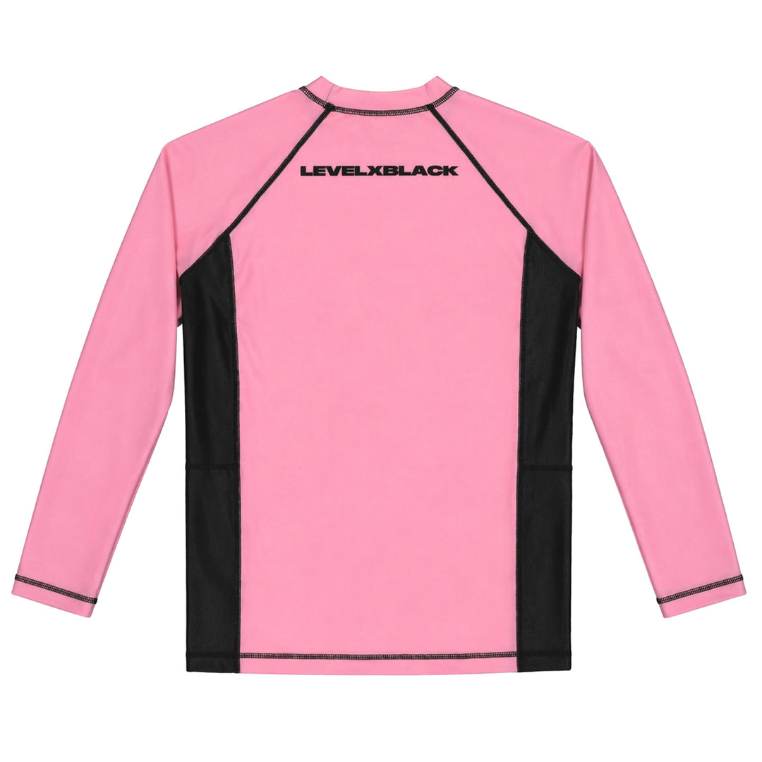 Pink Competitor LS Rash Guard