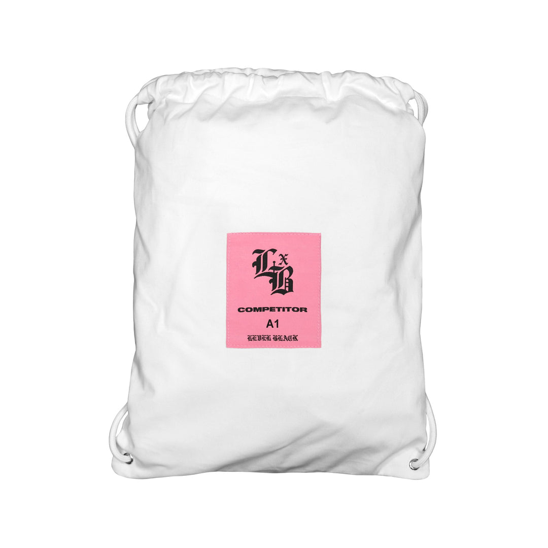 Pink Competitor White Kimono