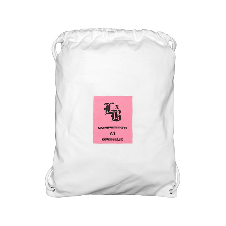 Pink Competitor White Kimono