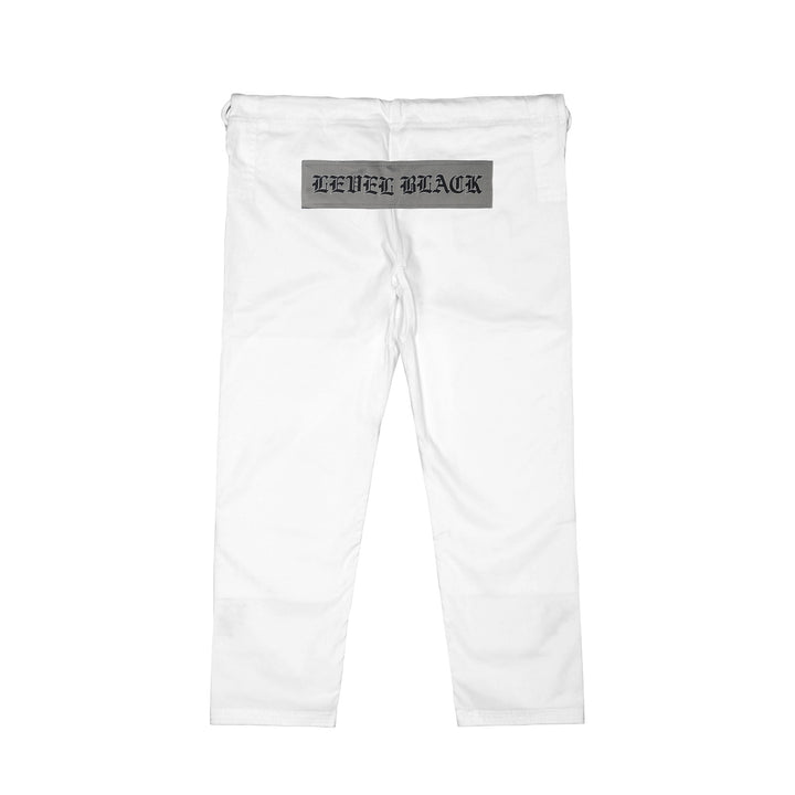 LXB Steel Gray White Kimono