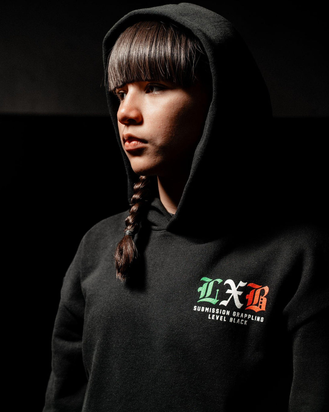 OG MX: worn, front view