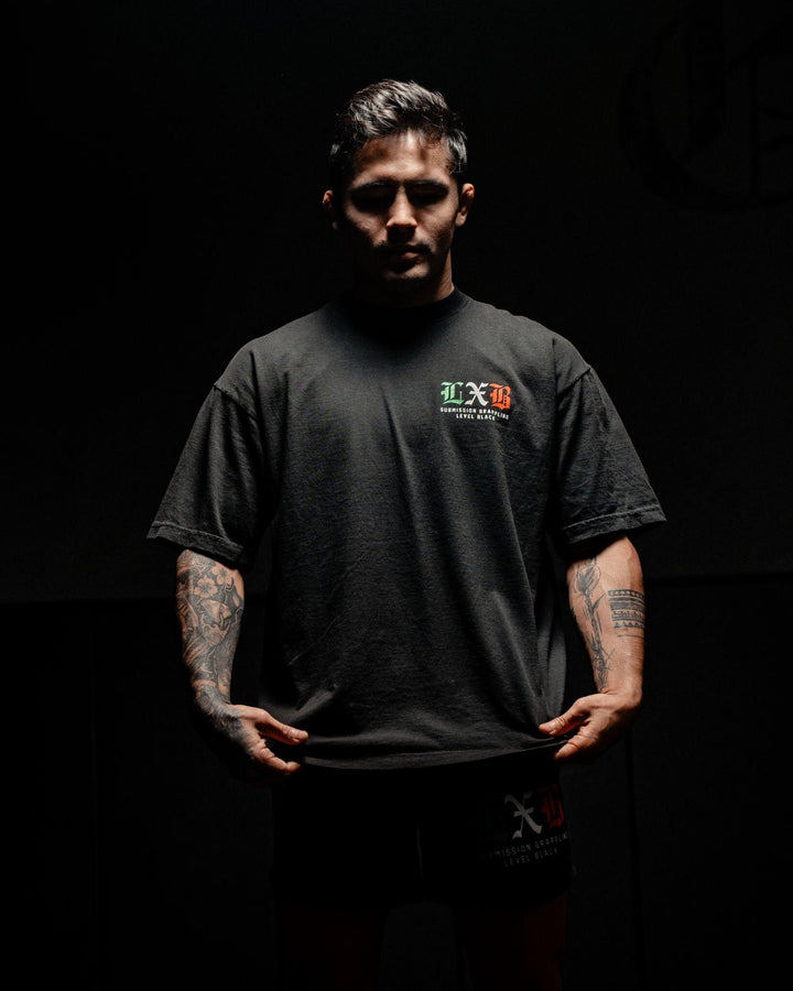 OG MX: worn, front view