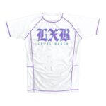 Purple Reign White Rash Guard