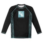 Teal Python LS Rash Guard