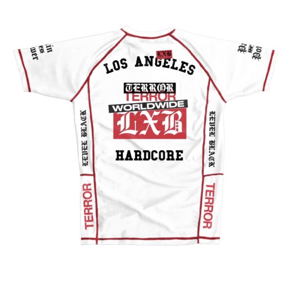Terror White Rash Guard