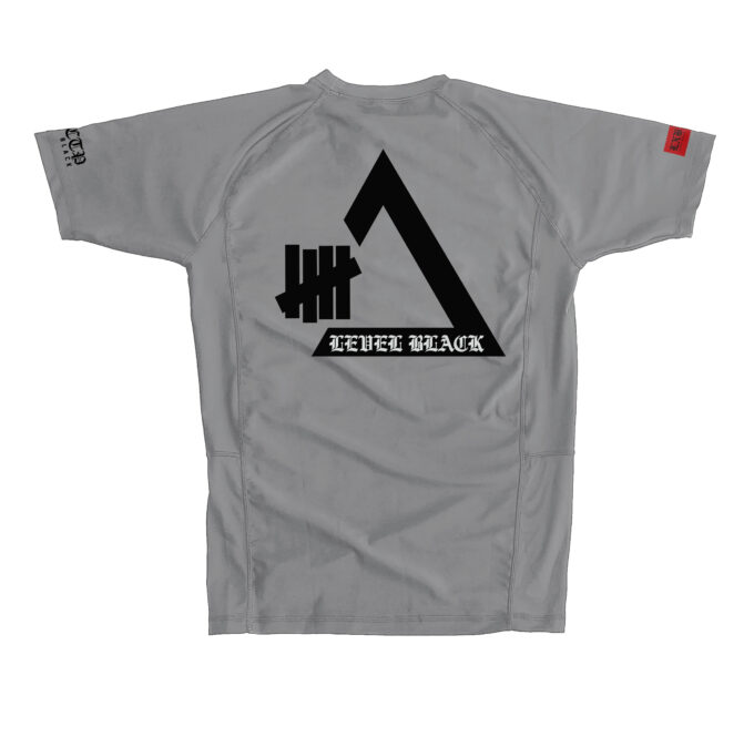 LXB X UNDEFEATED GREY RASH GUARD