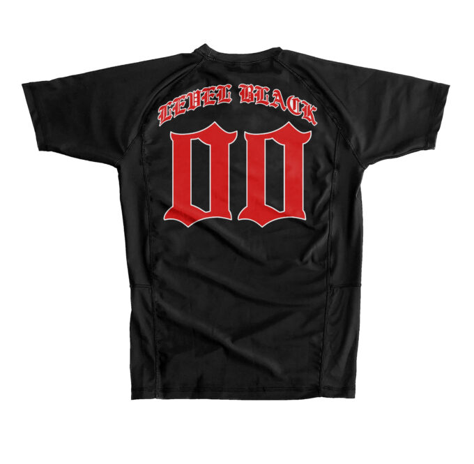 DEADLINE V2 BLACK RASH GUARD