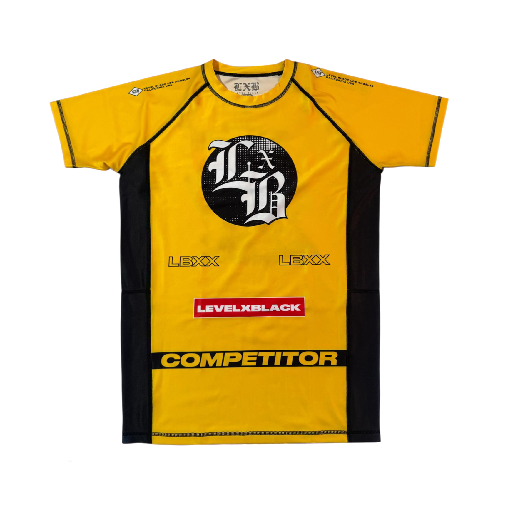 1000005770 LBXX Competitor Yellow Rash Guard - Image 1