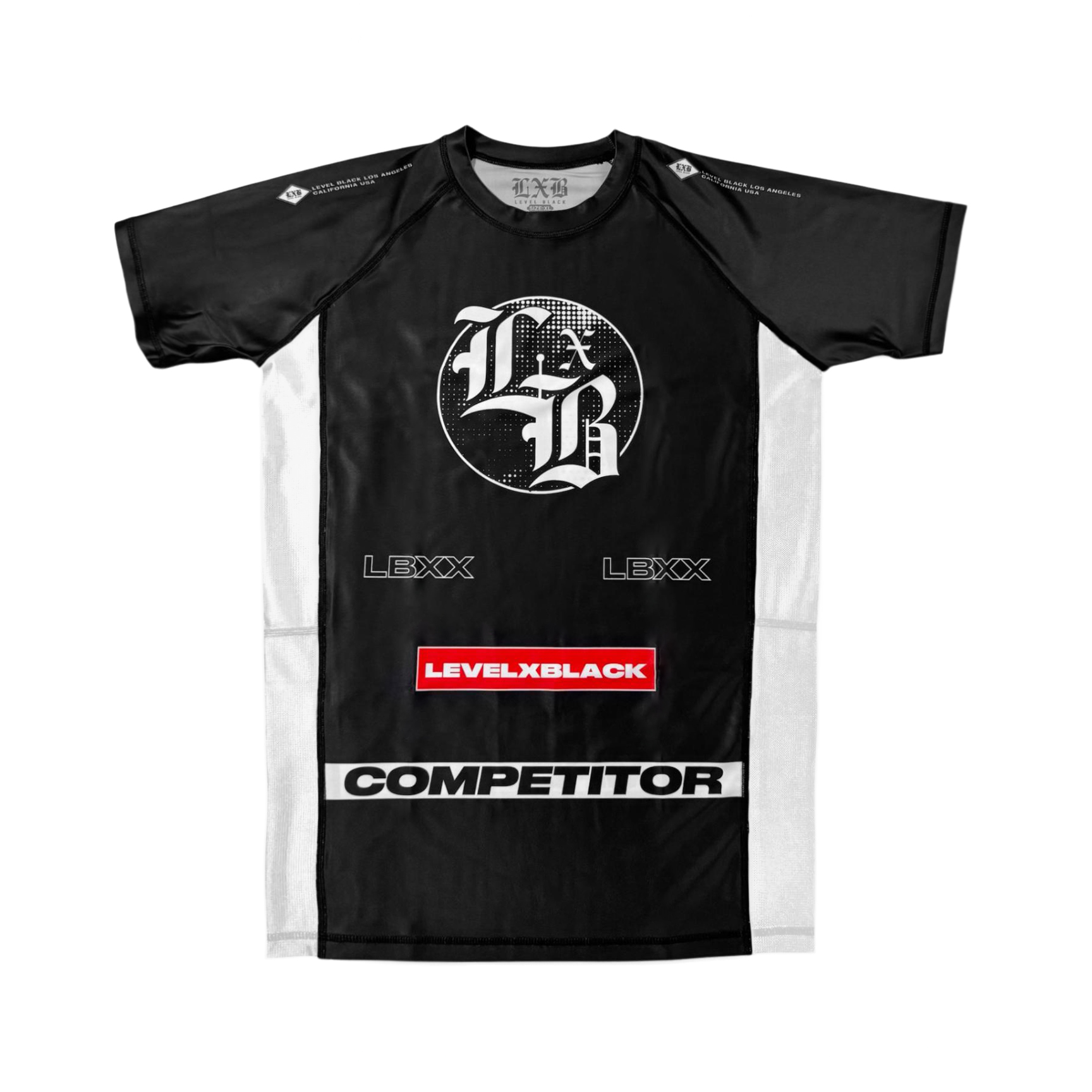 1000005772 LBXX Competitor Black Rash Guard - Image 1