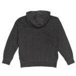 Embroidered Lockdown Vintage Black Ultra Premium Hoodie - Image 2