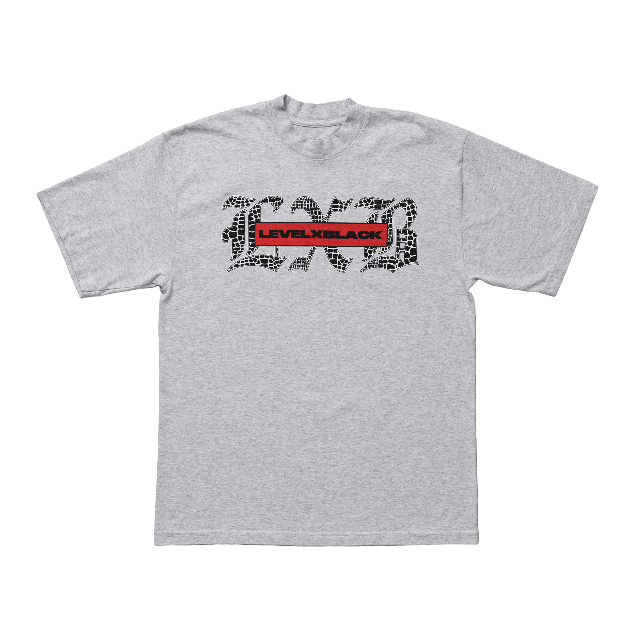 LXB120725GothicSerpent-31 Gothic Serpent Heather Grey T-Shirt - Image 1