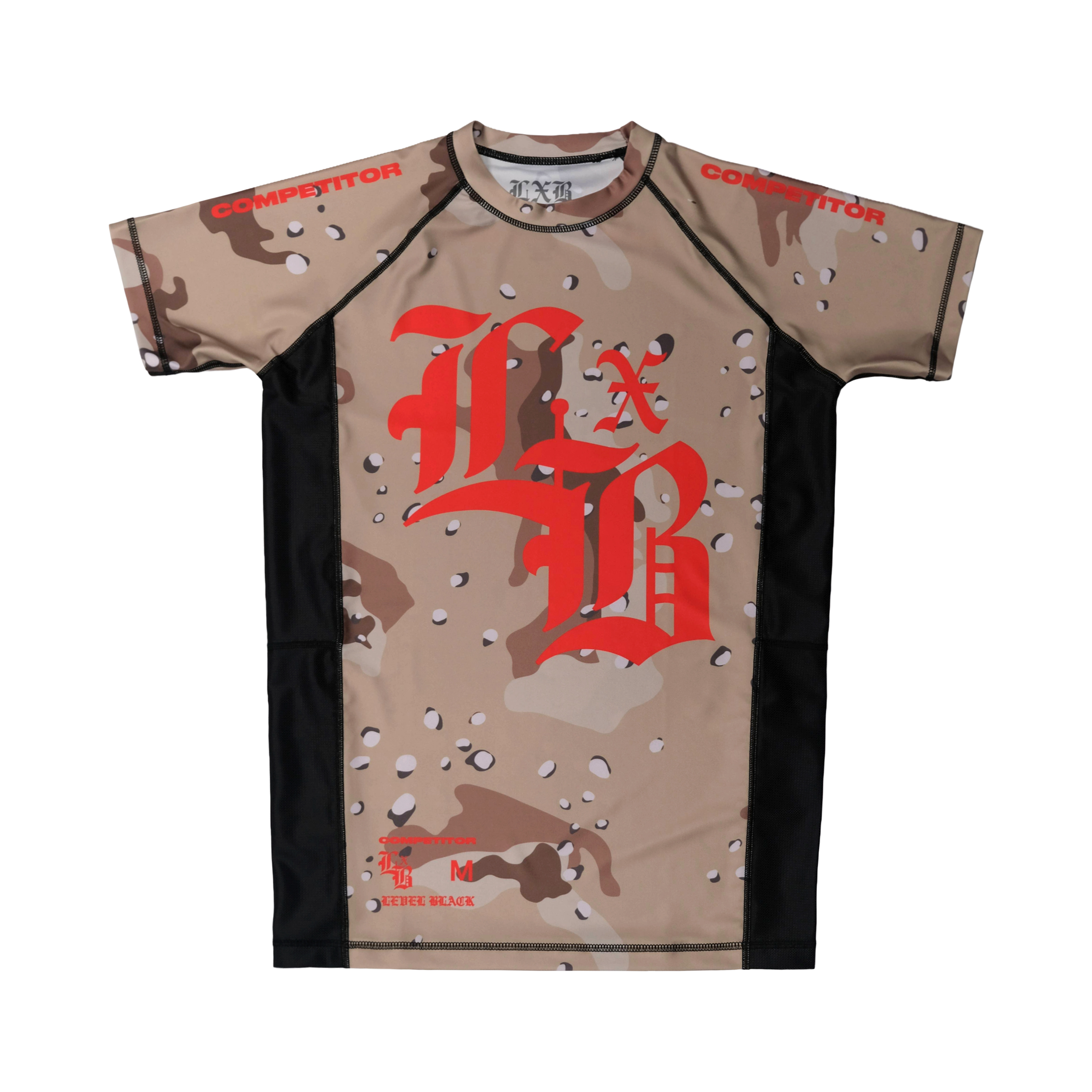 1000006349 Desert Camo Competitor Rash Guard - Image 1