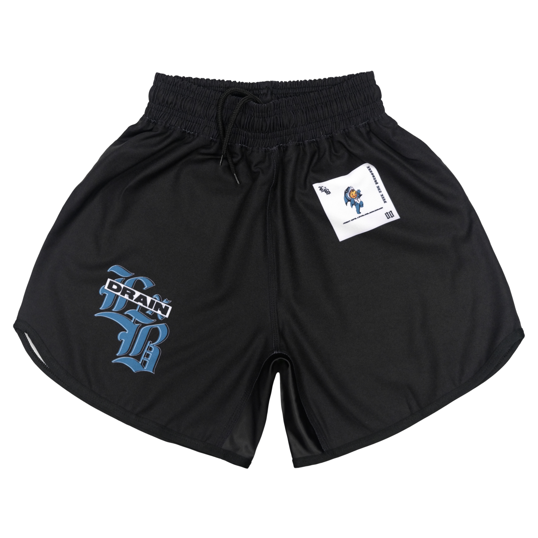 DRAIN SHORTS BLK-FRONT copy Drain Training Shorts - Image 1