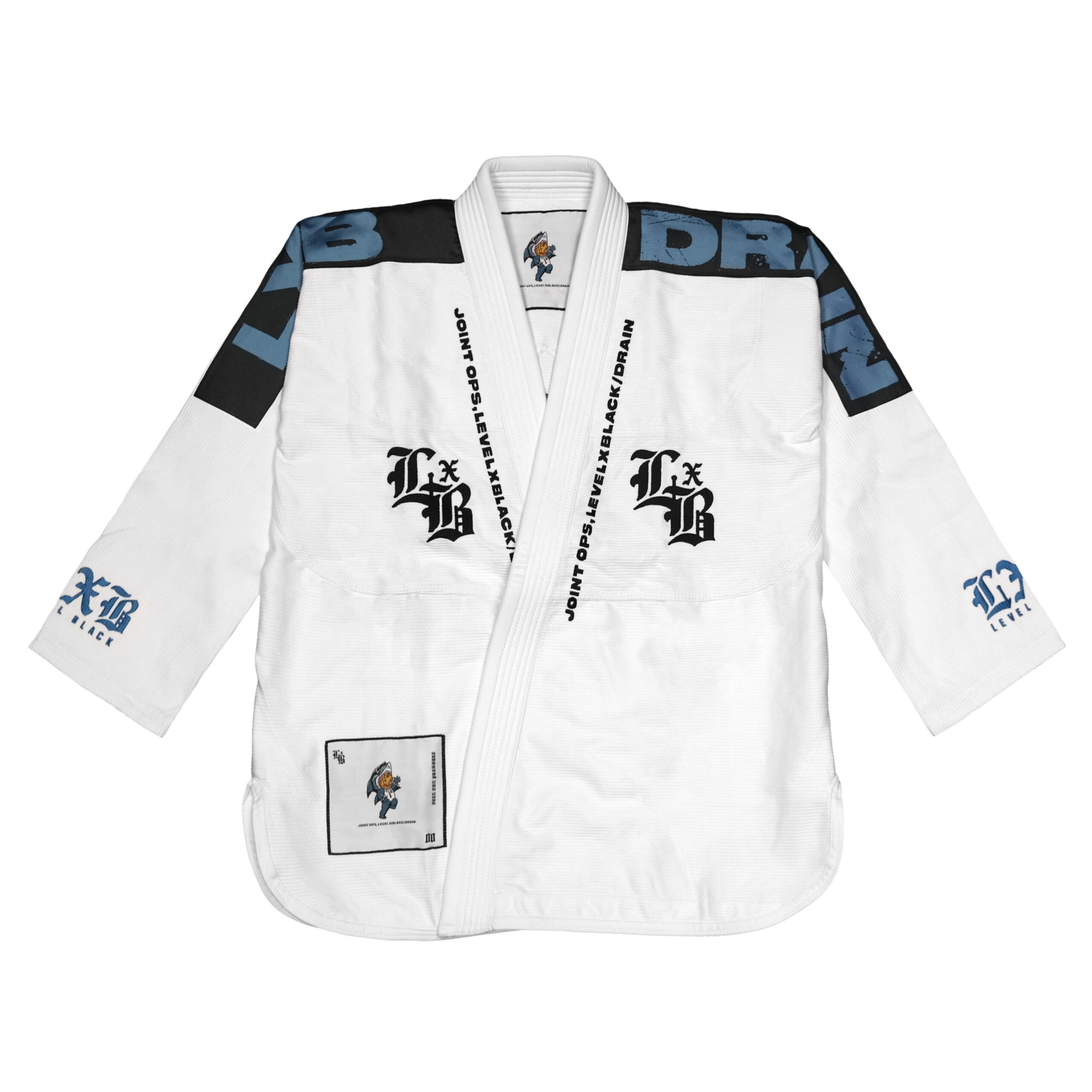 IMG_7999 Drain White Kimono - Image 1