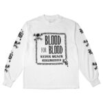 Blood For Blood Chain Long Sleeve T-Shirt - Image 2