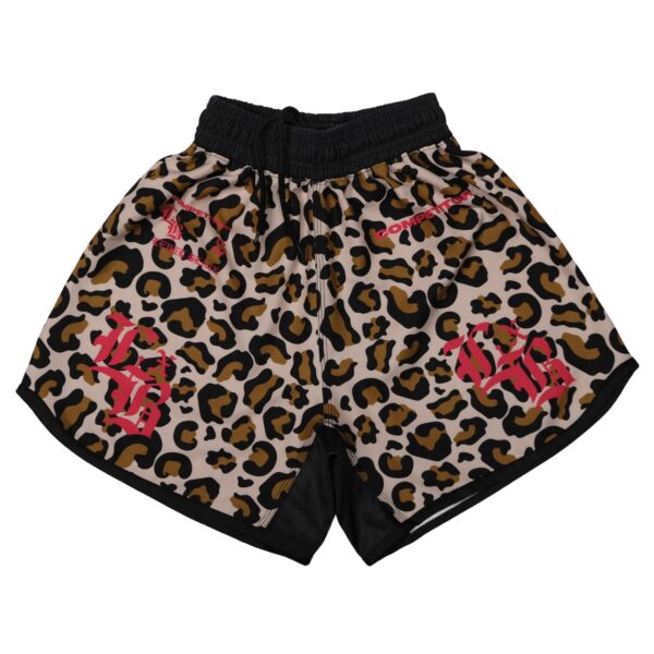 Pink Leopard Competitor Training Shorts