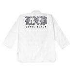 LXB Steel Gray White Kimono - Image 2