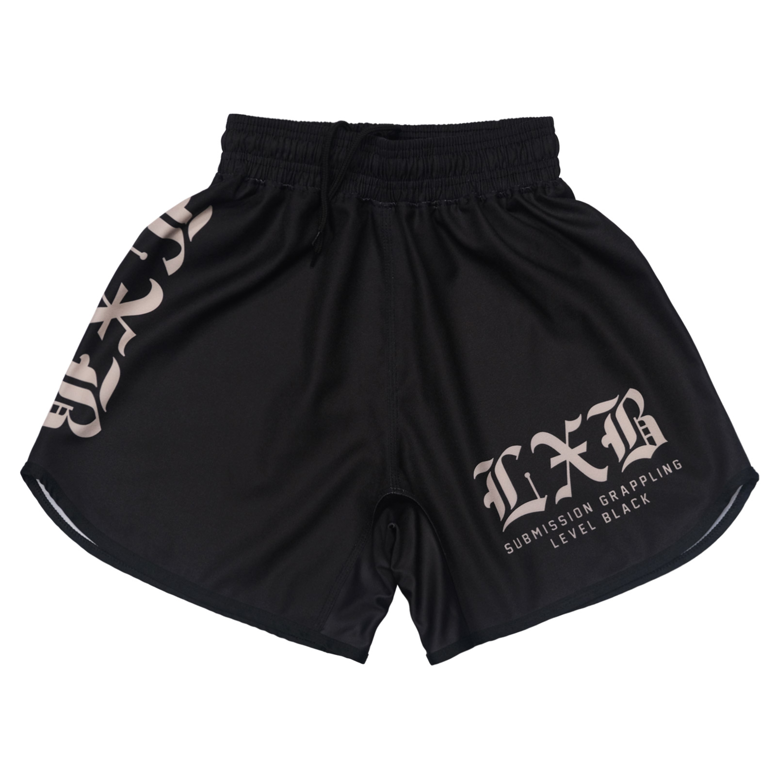 TAN-SHORT-BLK-FRONT Sand OG Training Shorts - Image 1