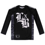 Moonlight Camo Competitor Black LS Rash Guard